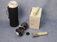 Flaschenfilter, Trinkwasserfilterflasche, safe water collapsible silicon bottle